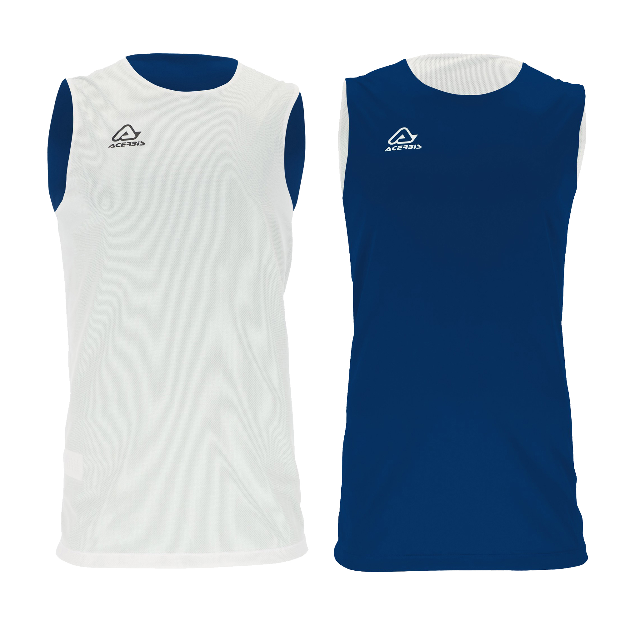 Acerbis Phil Basketball Shirt Navy White