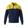 Errea Ben Hoodie Navy Yellow
