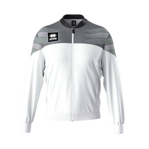 Errea Billy Tracksuit Top White Anthracite After Eight