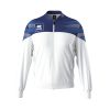 Errea Billy Tracksuit Top White Navy Cyan