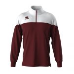 Maroon/White
