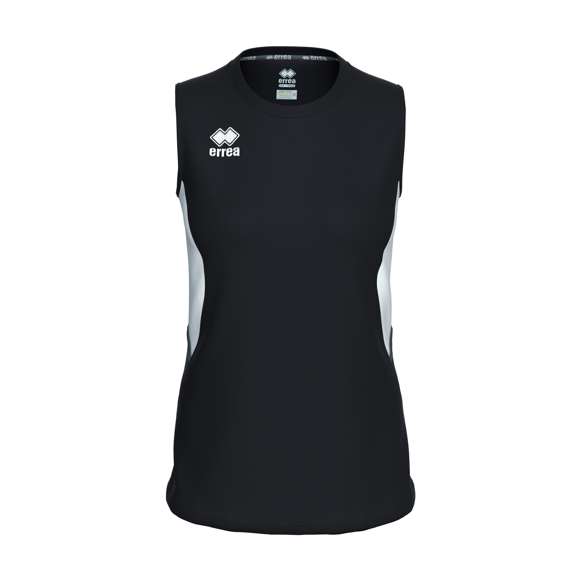 Errea Carry Volleyball Shirt Black White Anthracite