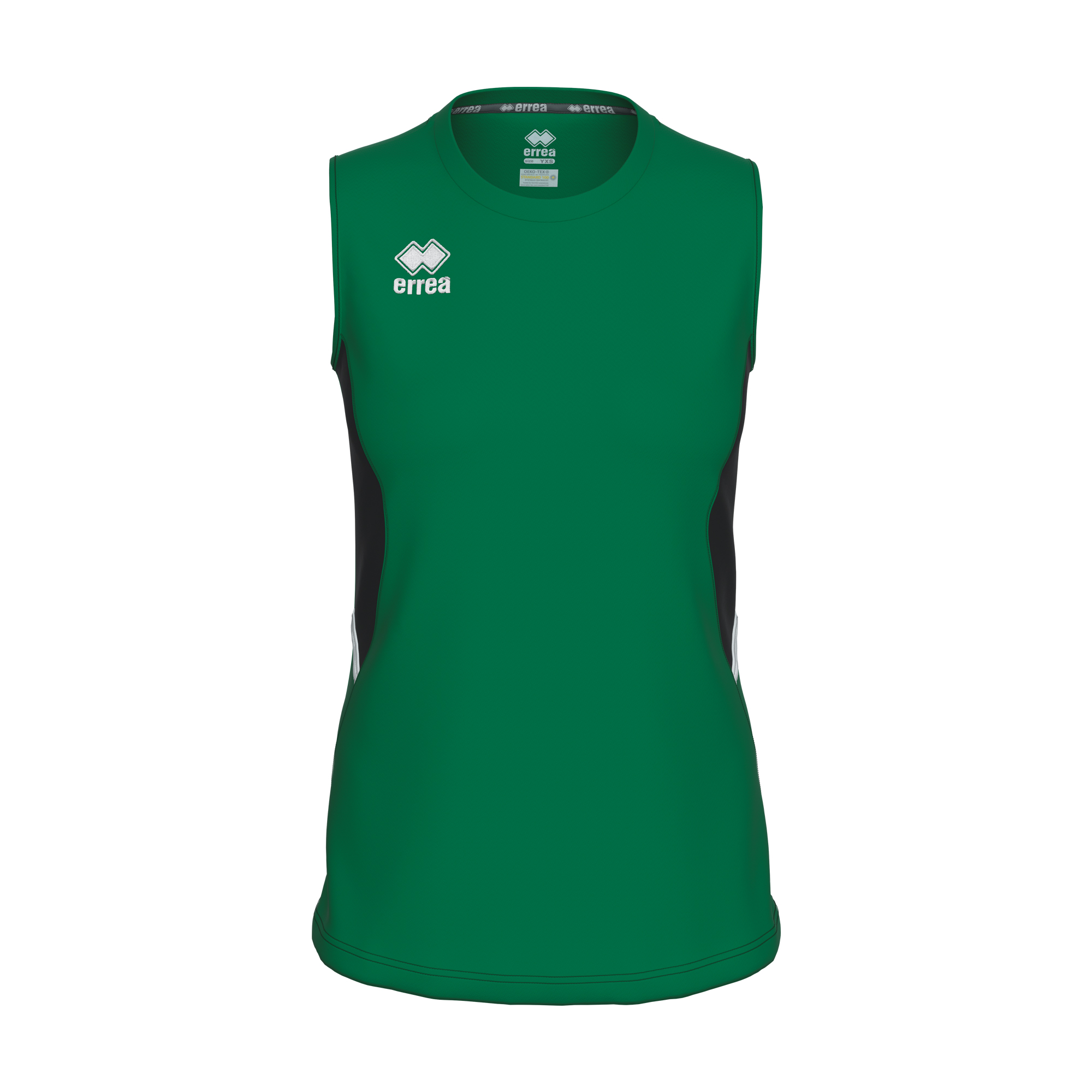 Errea Carry Volleyball Shirt Green Black White