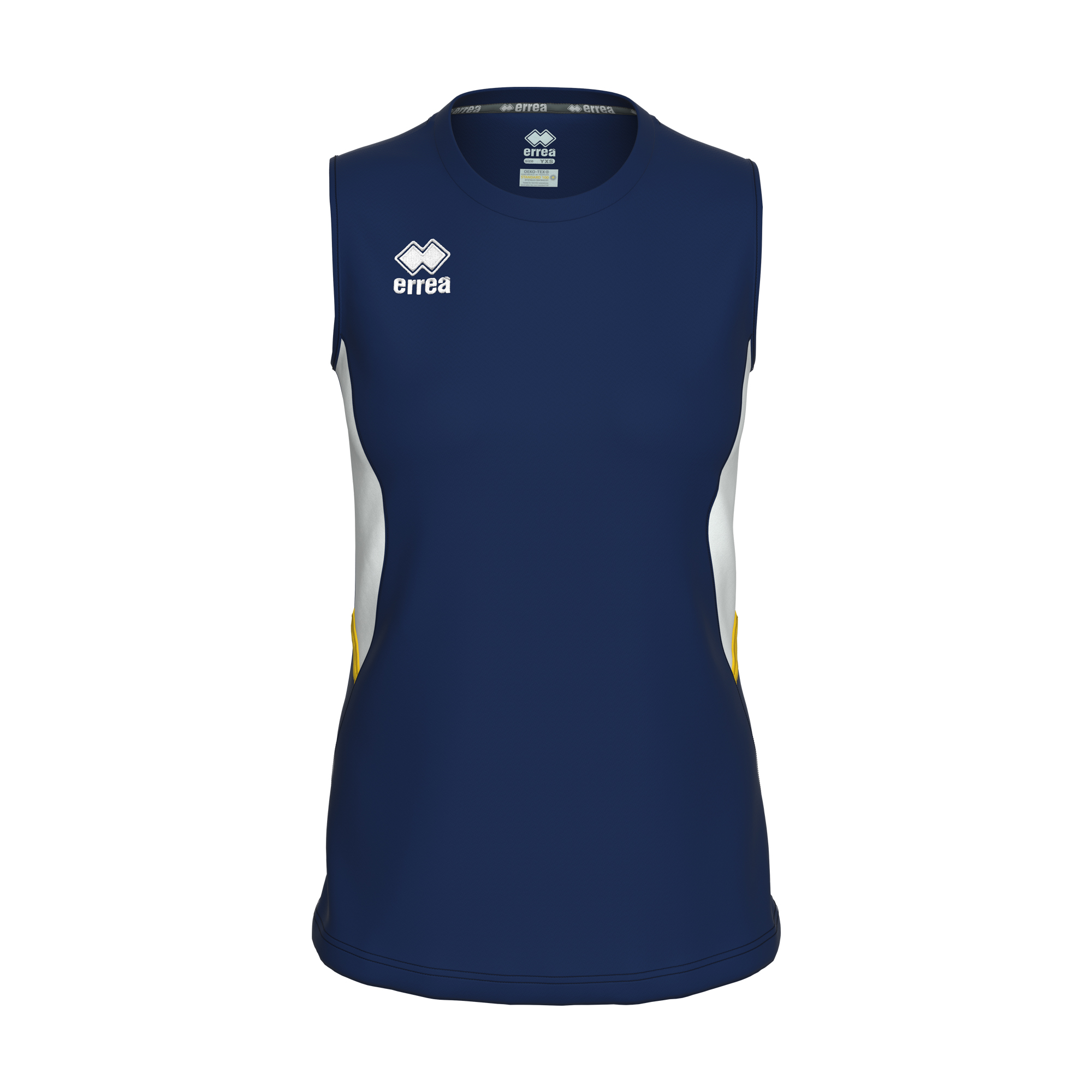 Errea Carry Volleyball Shirt Navy White Yellow
