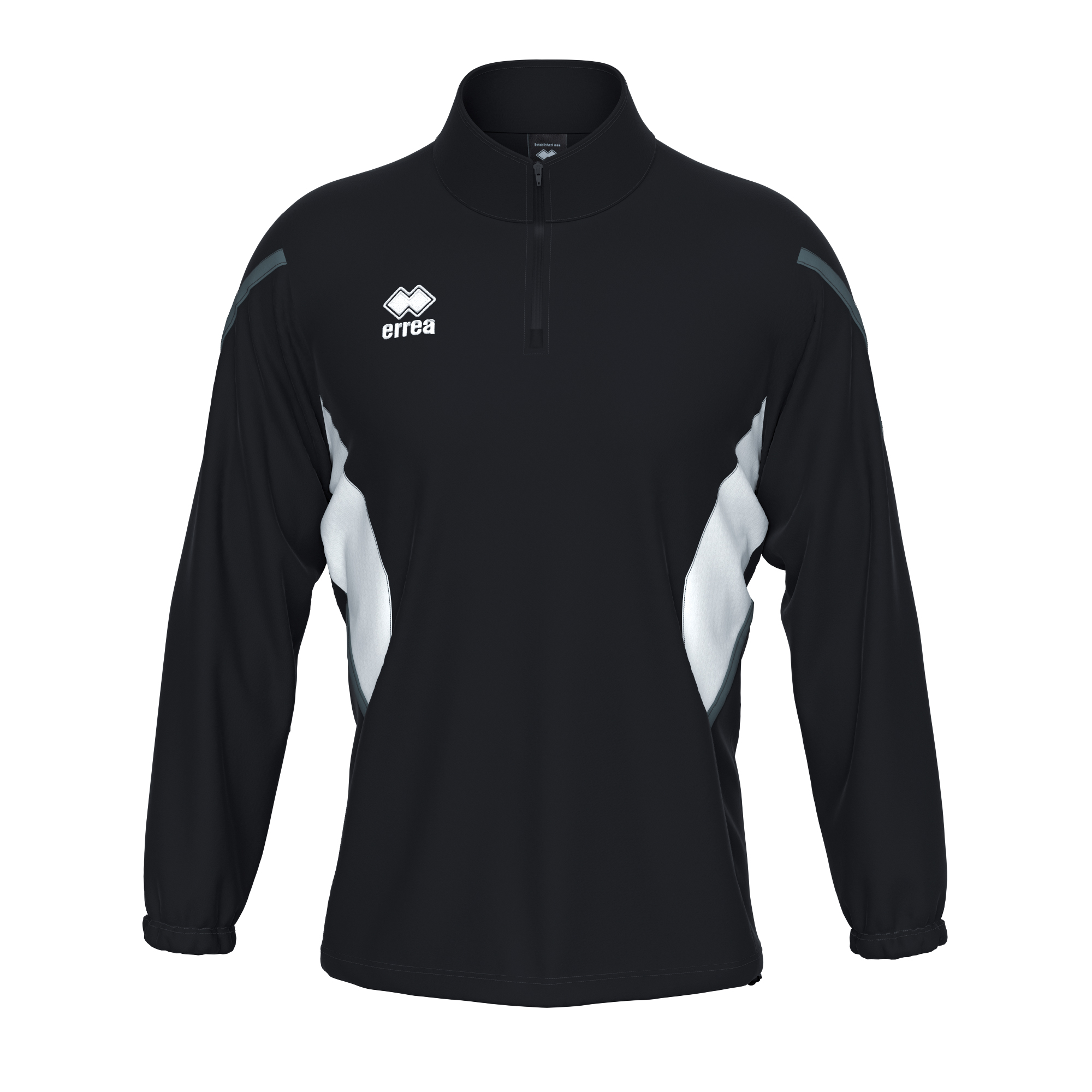Errea Charles Training Top Black White Anthracite