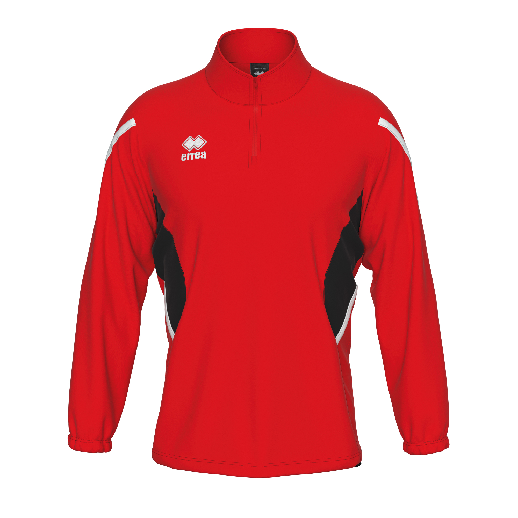 Errea Charles Training Top Red Black White