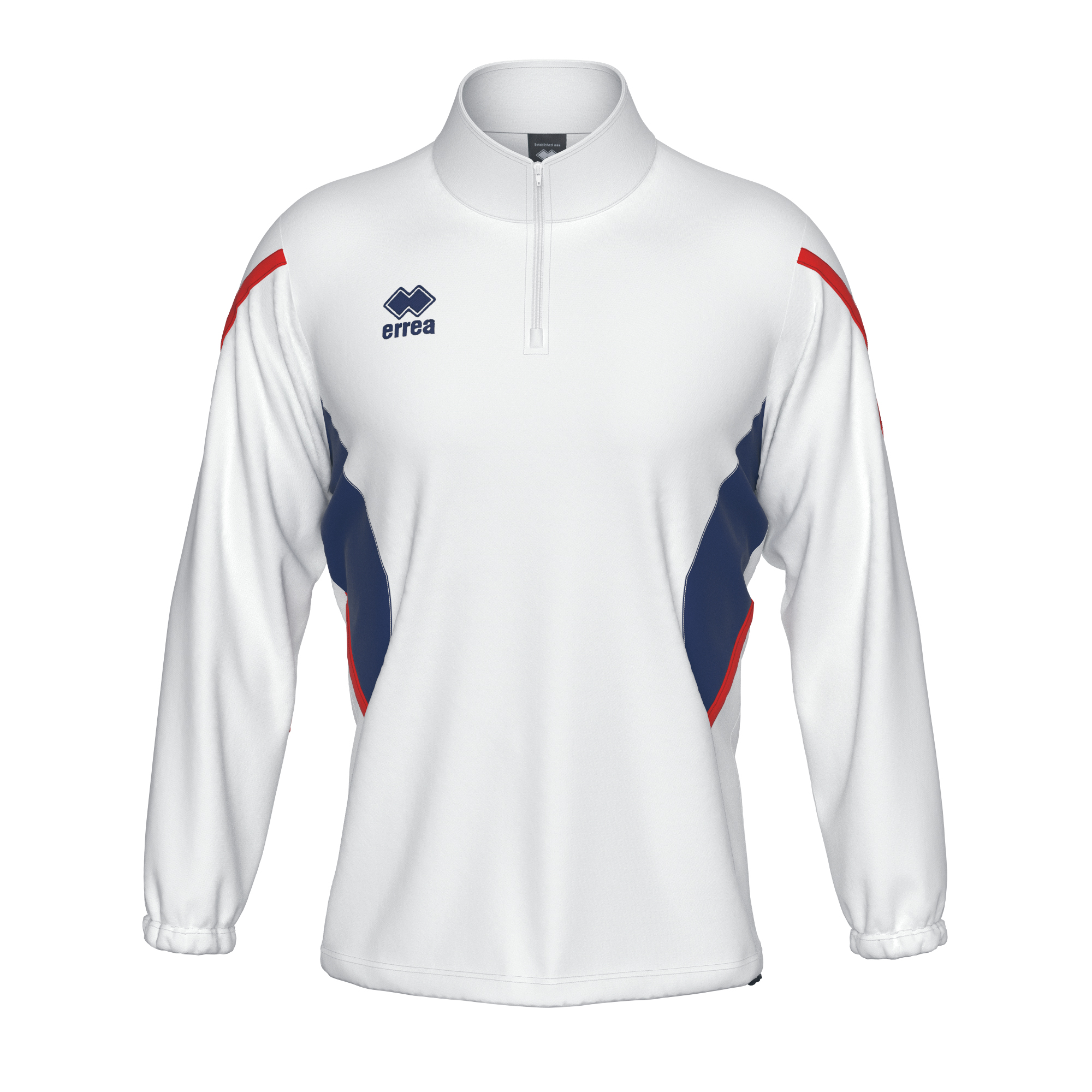 Errea Charles Training Top White Navy Red