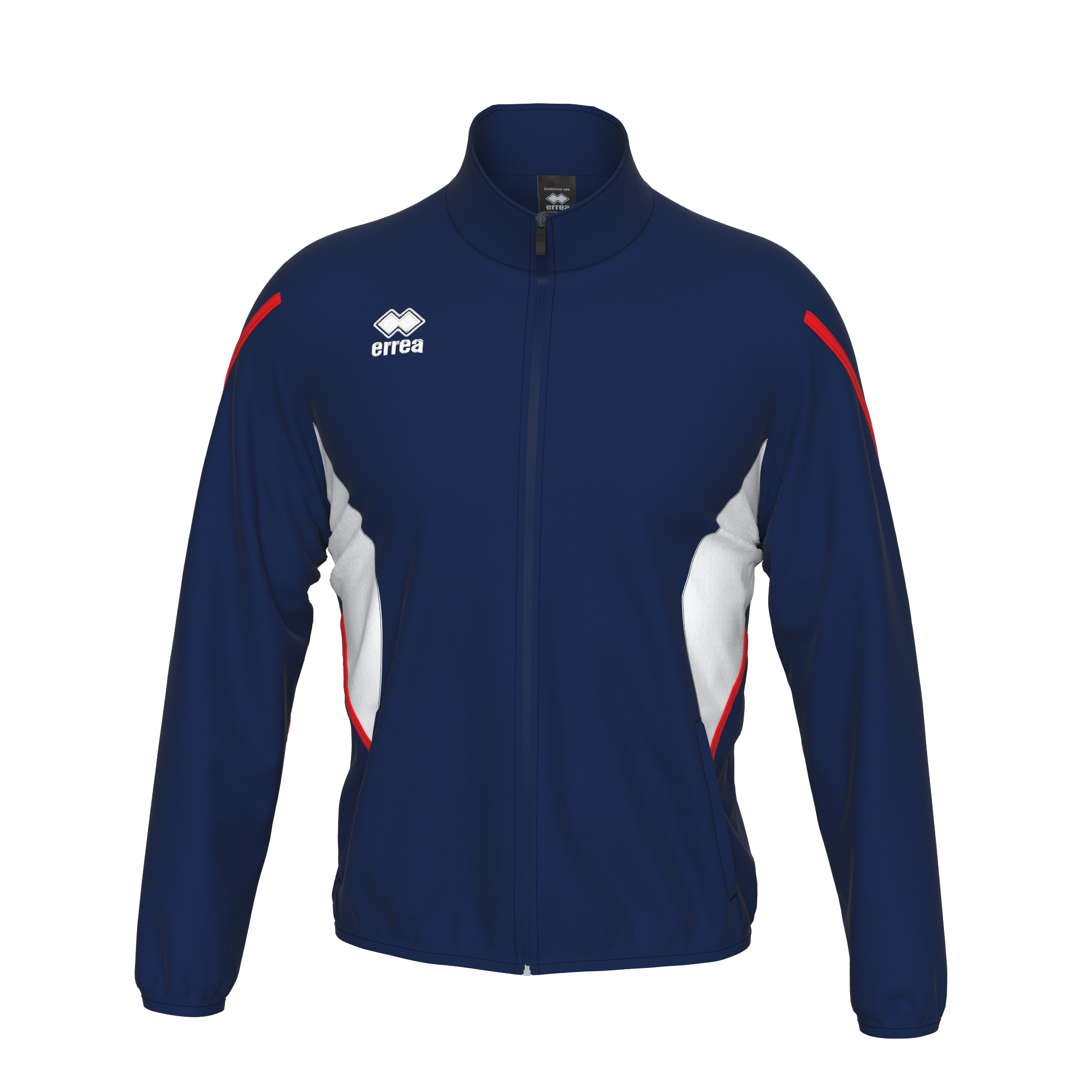 Errea Christopher Tracksuit Top Navy White Red