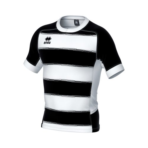 Errea Clyne Rugby Shirt White Black