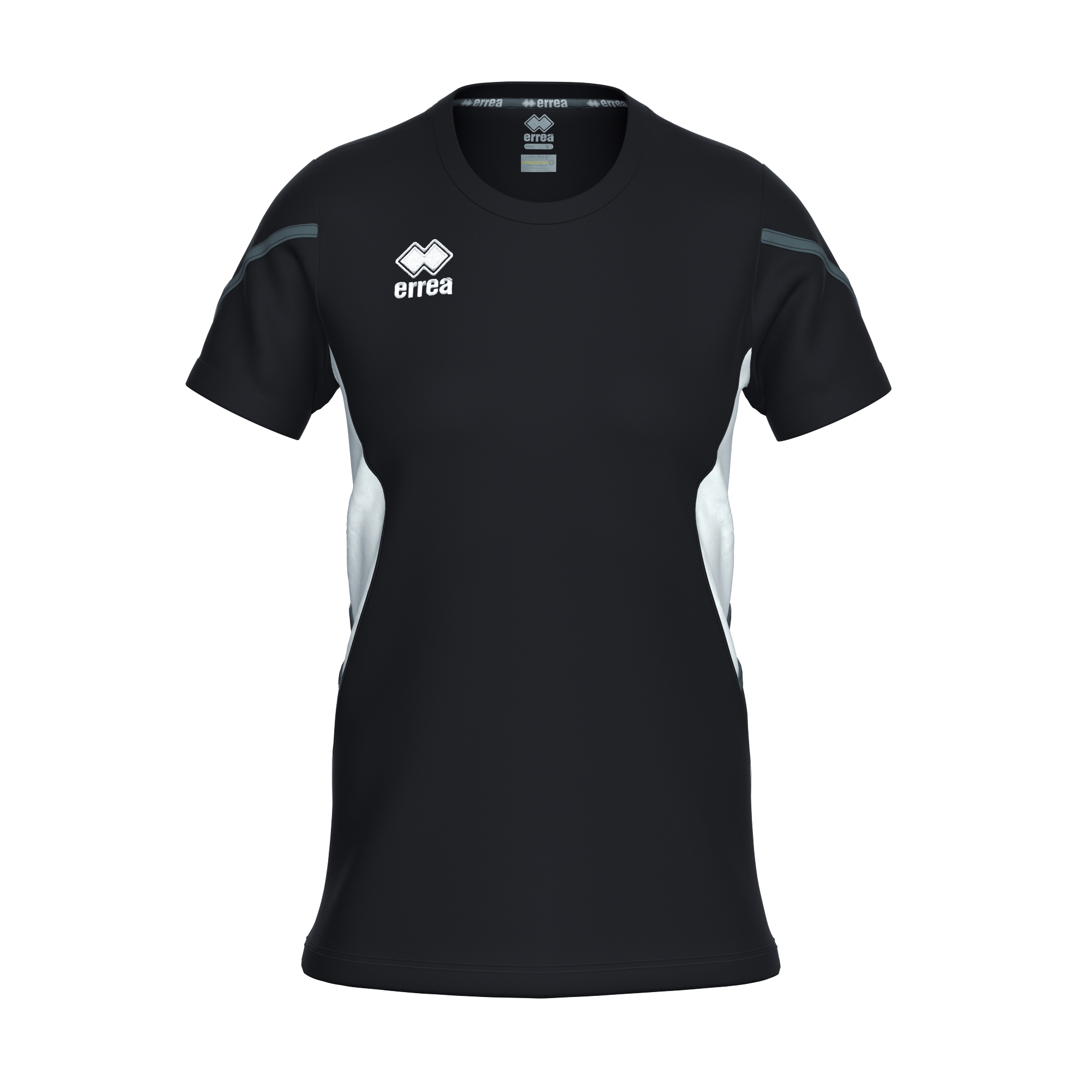 Errea Corinne Volleyball Shirt Black White Anthracite