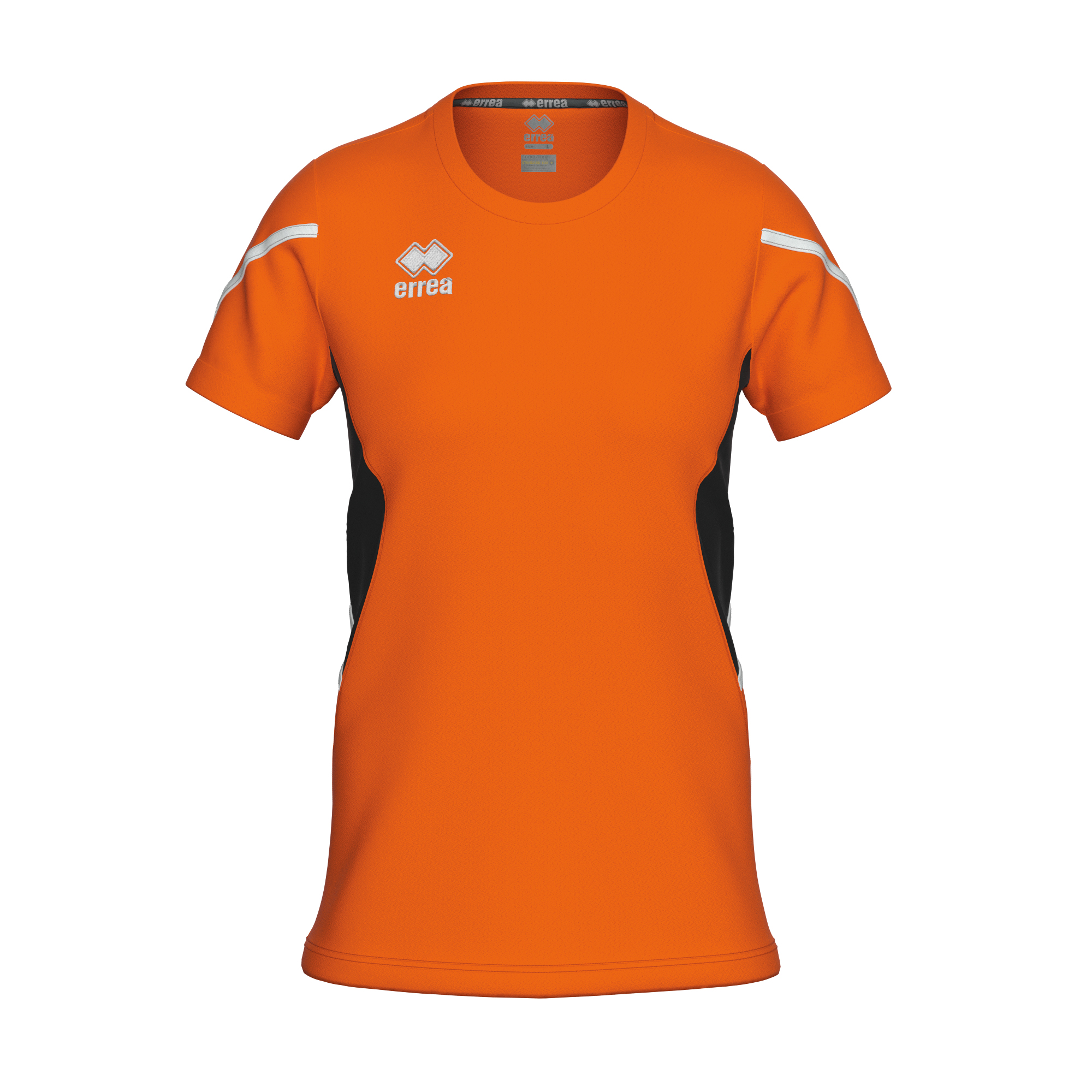 Errea Corinne Volleyball Shirt Orange Black White