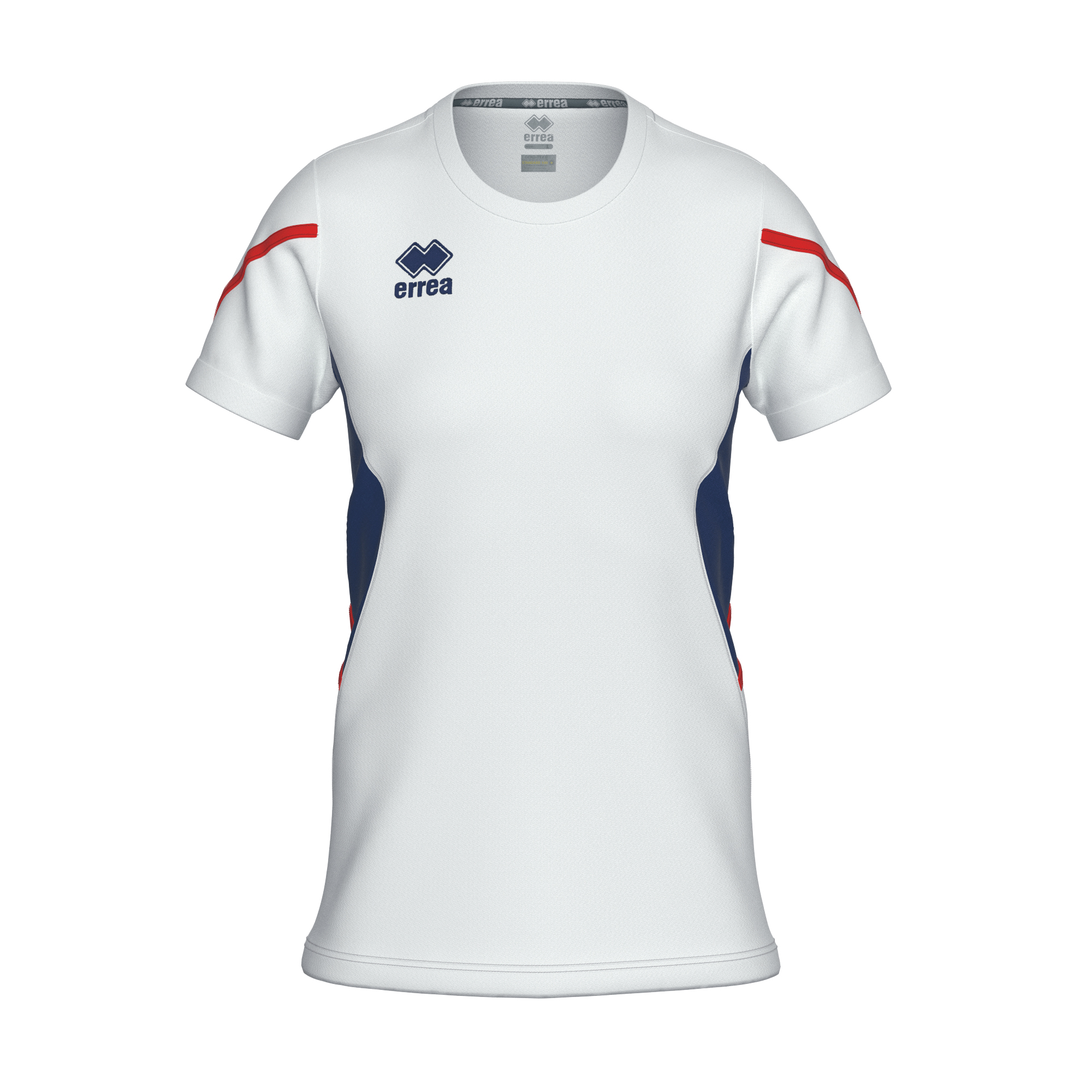 Errea Corinne Volleyball Shirt White Navy Red