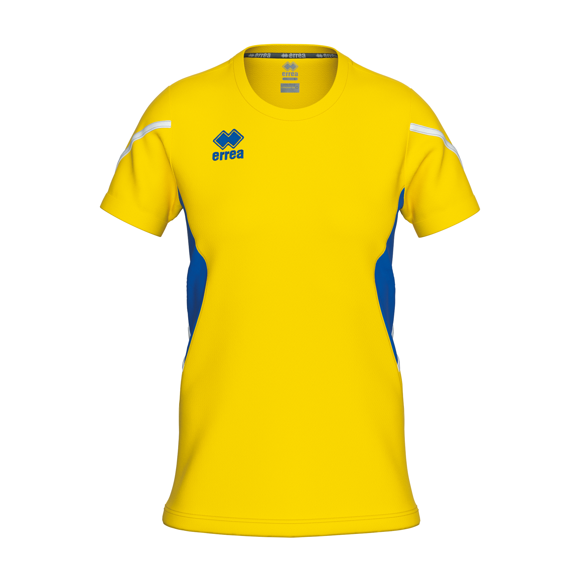 Errea Corinne Volleyball Shirt Yellow Blue White