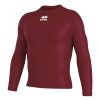 Errea Daris Baselayer Shirt Maroon