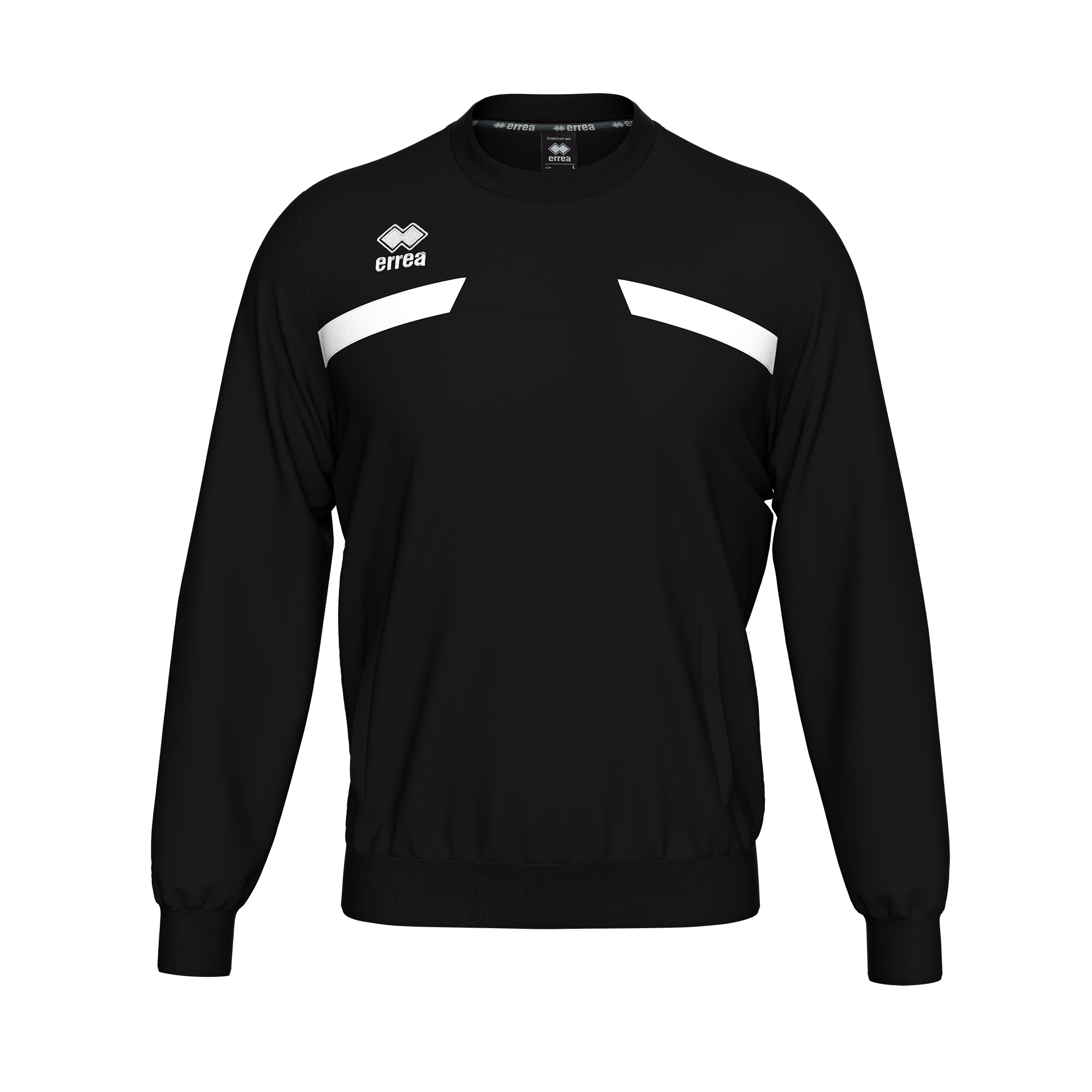 Errea Matt Sweatshirt Black White