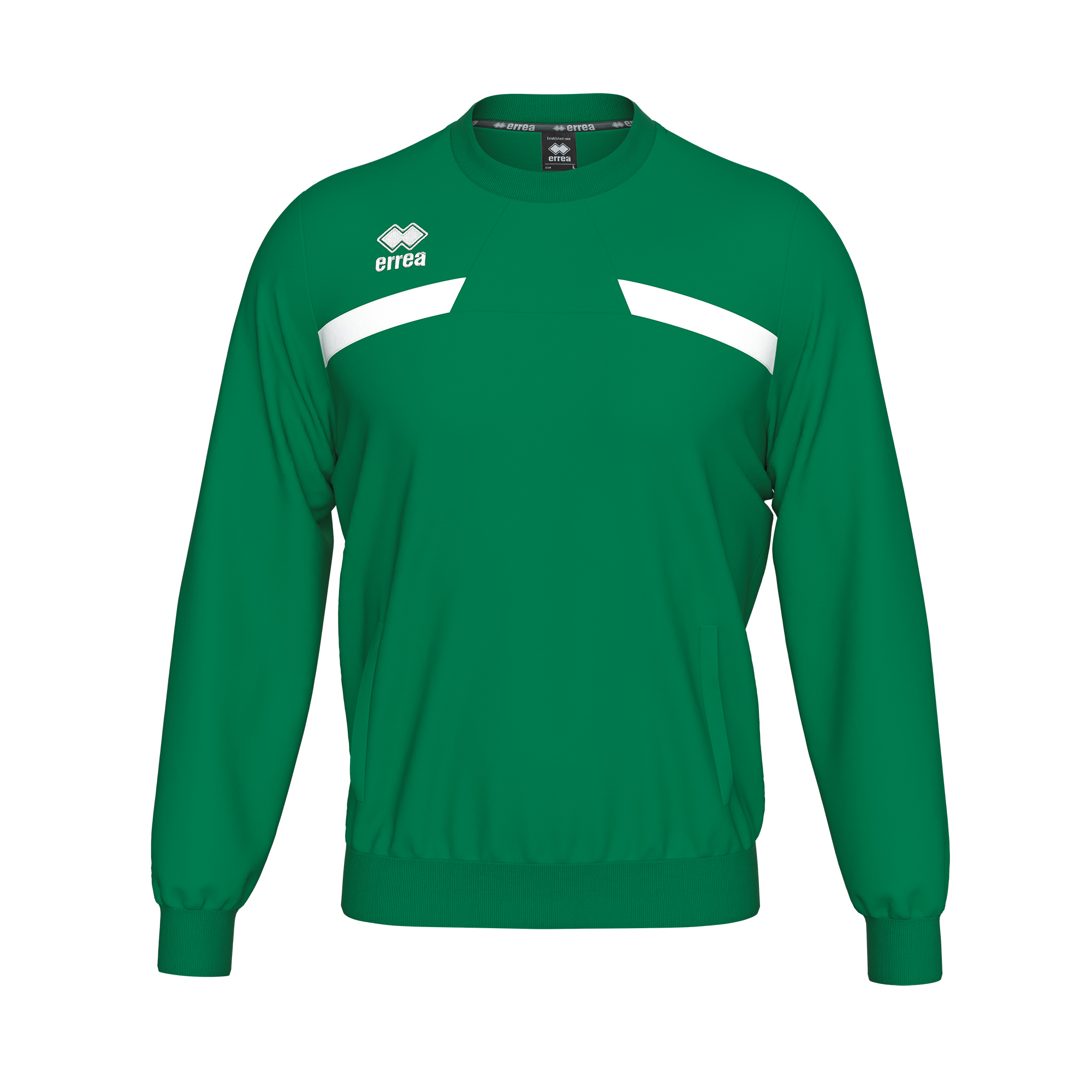 Errea Matt Sweatshirt Green White