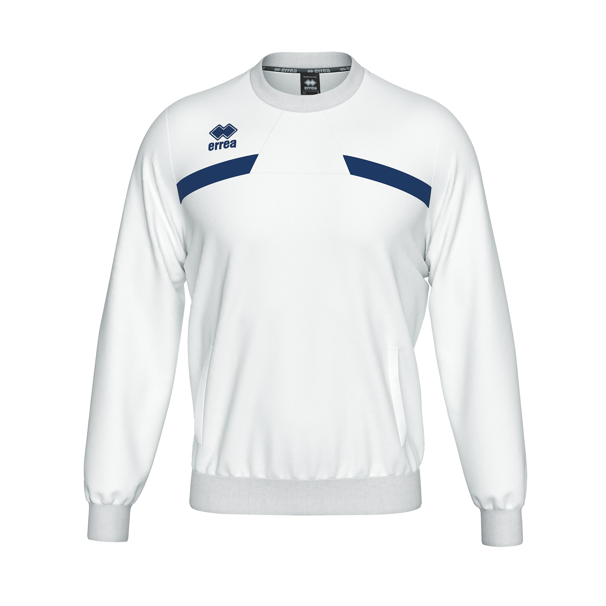 Errea Matt Sweatshirt White Navy
