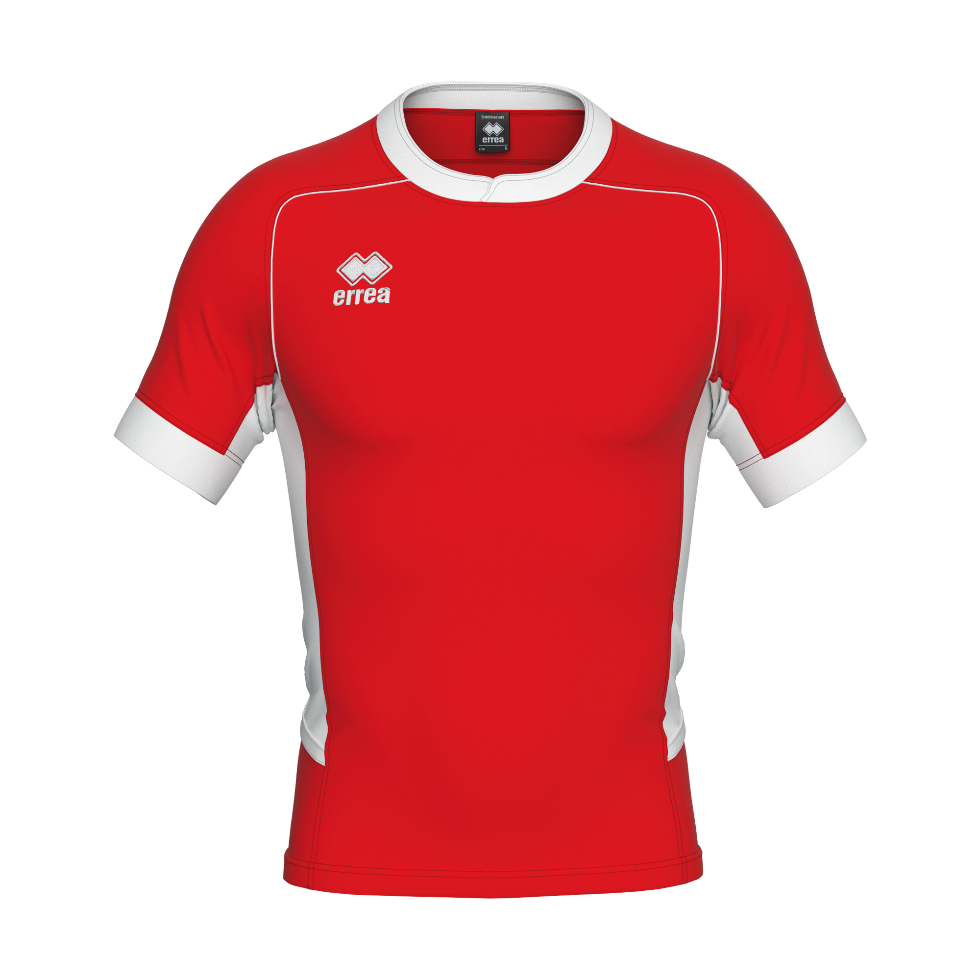 Errea Shane Rugby Shirt Red White