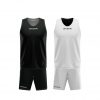 Givova Basketball Kit Double Black White