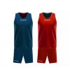 Givova Basketball Kit Double Navy Red