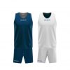 Givova Basketball Kit Double Navy White