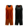 Givova Basketball Kit Double Orange Black