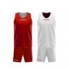 Givova Basketball Kit Double Red White