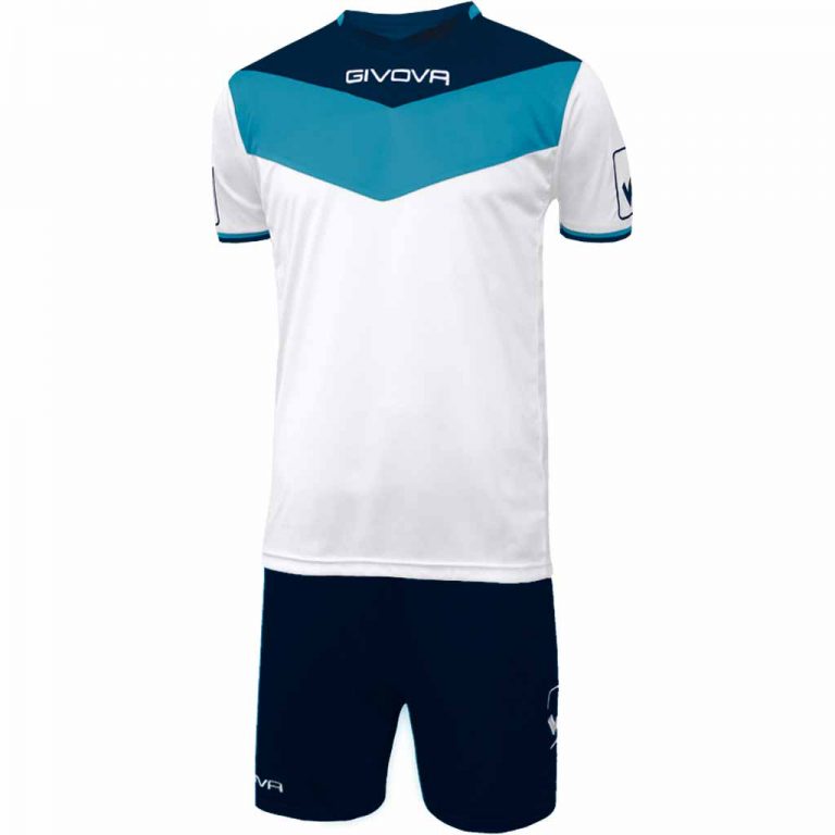 Kit Rugby GIVOVA - Maillot Et Short Mixte Jaune/bleu - Sublimation, Logos Brodés, Inserts Maille - Taille M