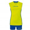 Givova Elica Volleyball Kit Lime Green Blue