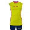 Givova Elica Volleyball Kit Yellow Fluo Fuchia