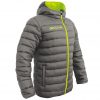Givova Olanda Winter Jacket Grey Yellow Fluo