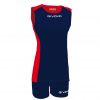 Givova Piper Volleyball Kit Navy Red