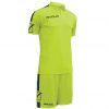 Givova Play Football Kit Yellow Fluo Navy