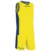 Givova Power Basketball Kit Yellow Navy