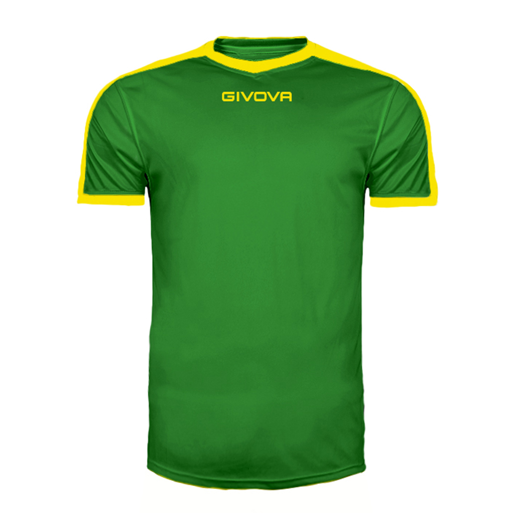 Givova Revolution Shirt Green Yellow