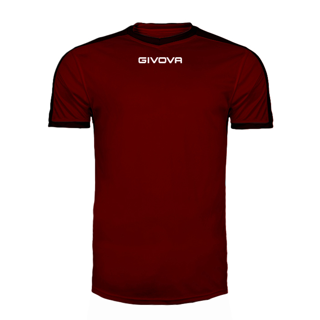 Givova Revolution Shirt Maroon Black