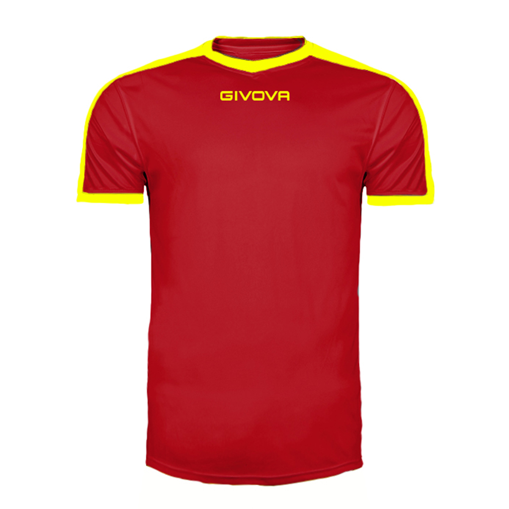 Givova Revolution Shirt Red Yellow