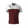 Errea Brandon Football Shirt Maroon White Errea Brandon Football Shirt Maroon White