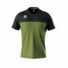 Errea Brandon Football Shirt Military Green Black Errea Brandon Football Shirt Military Green Black