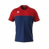 Errea Brandon Football Shirt Navy Red Errea Brandon Football Shirt Navy Red