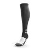 Zeus Energy Football Sock Dark Grey