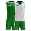 Zeus Jam Basketball Kit Green White