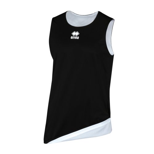 Errea Chicago Basketball Singlet Black White