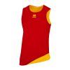 Errea Chicago Basketball Singlet Red Yellow