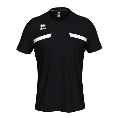 Errea Mark Football Shirt Black White