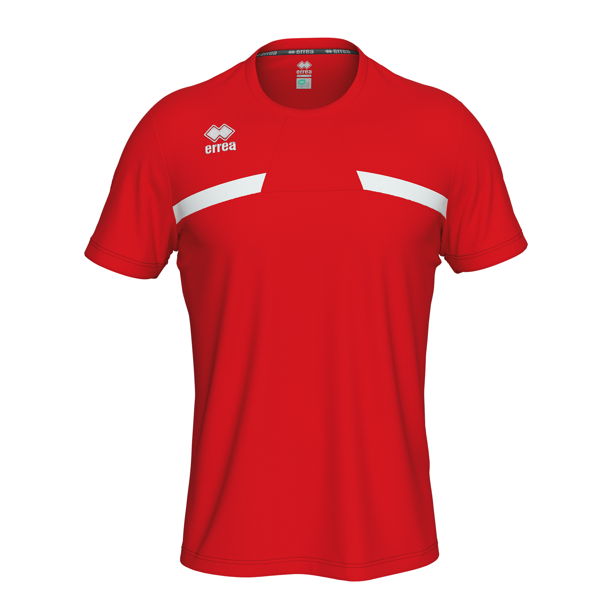 Errea Mark Football Shirt Red White Errea Mark Football Shirt Red White