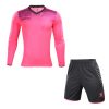 Kelme Zamora Goalkeeper Kit Neon Rose Dark Grey