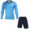 Kelme Zamora Goalkeeper Kit Sky Blue Dark Blue