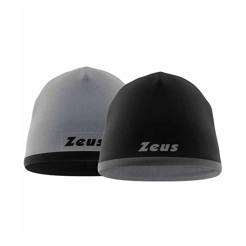 Zeus Bikolar Beanie Hat Black Grey Zeus Bikolar Beanie Hat Black Grey
