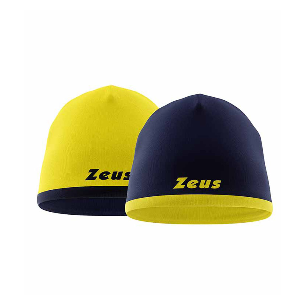 Zeus Bikolar Beanie Hat Navy Yellow Zeus Bikolar Beanie Hat Navy Yellow